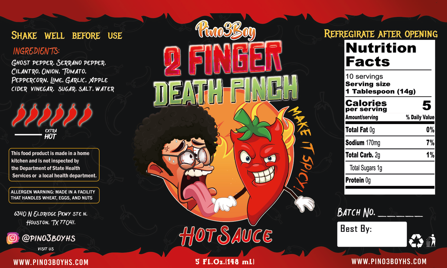 2 Finger Death Pinch ( Hot) ¡Si Pica!