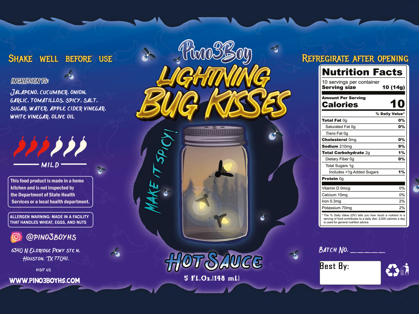 Lightning Bug Kisses (Mild) ¡No pica mucho!